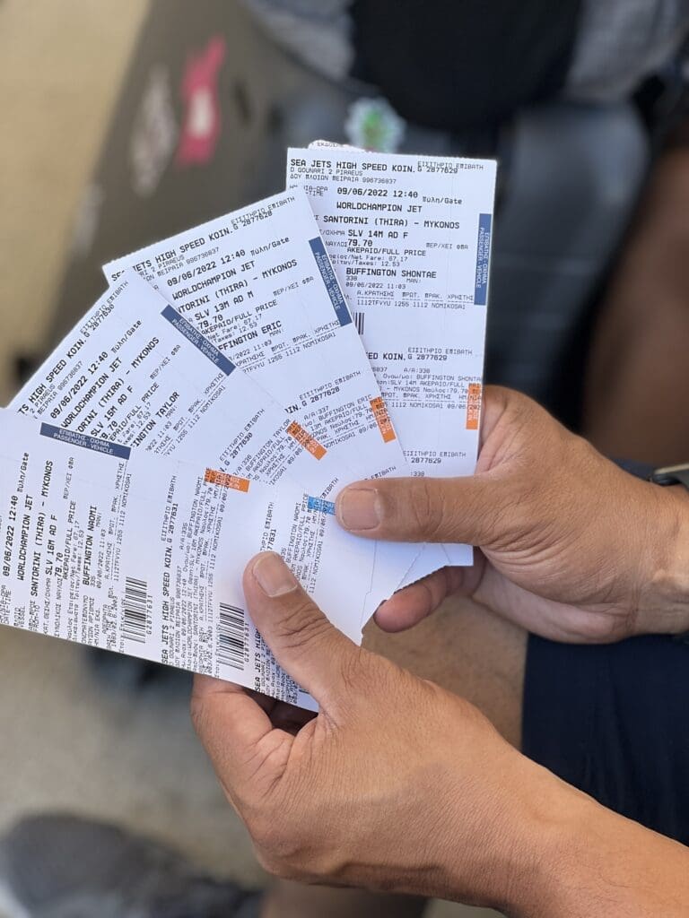 Tickets for the World Champion Ferry