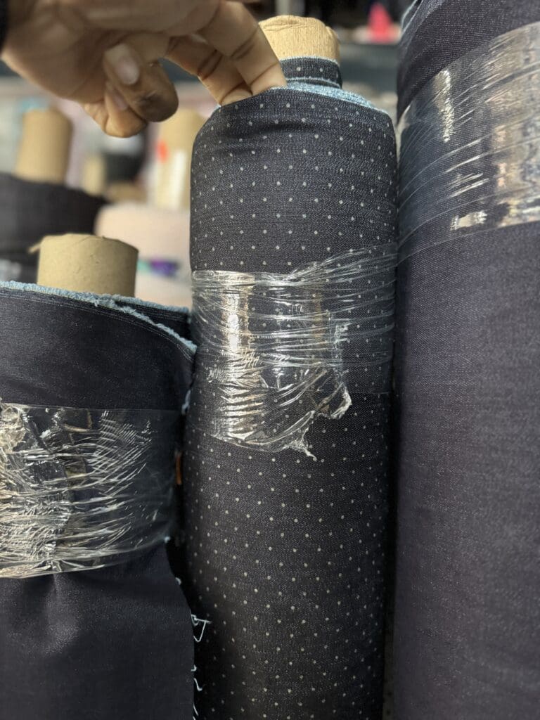 Fine Fabrics fabric shop in Atlanta denim