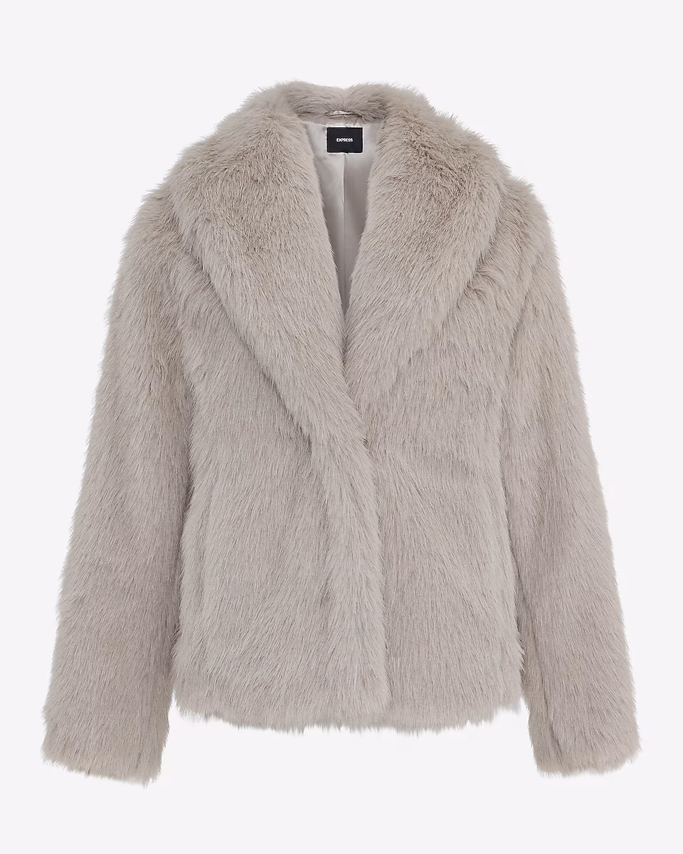 Faux Fur Coat